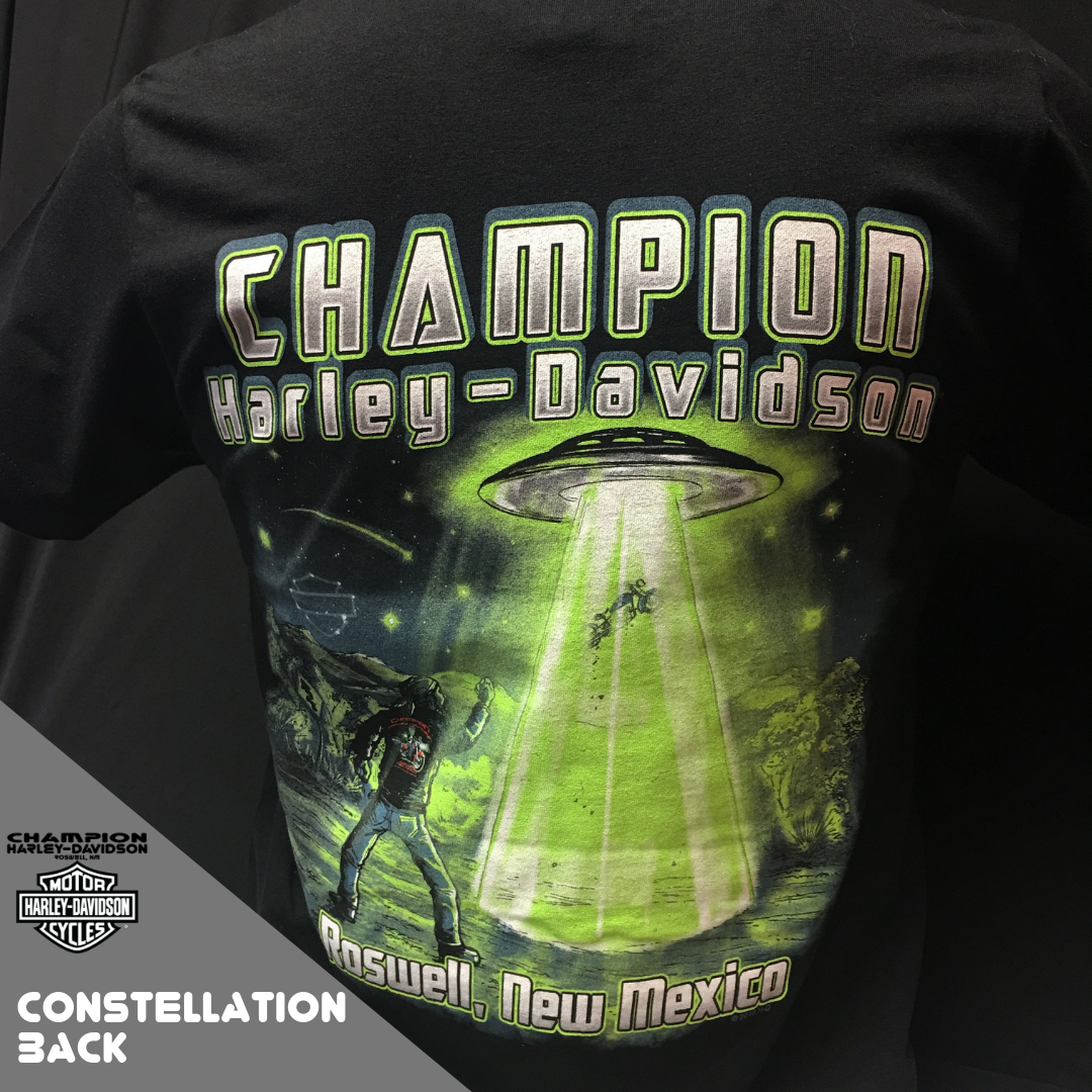 Champion Harley-Davidson Has Out Of This World T-Shirts